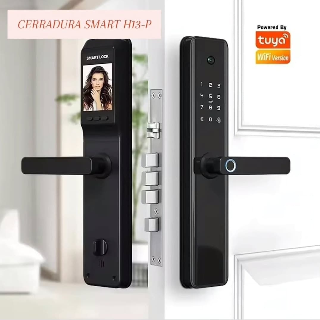 H13-P Cerradura Inteligente WIFI Tuya Smart 5 pestillos