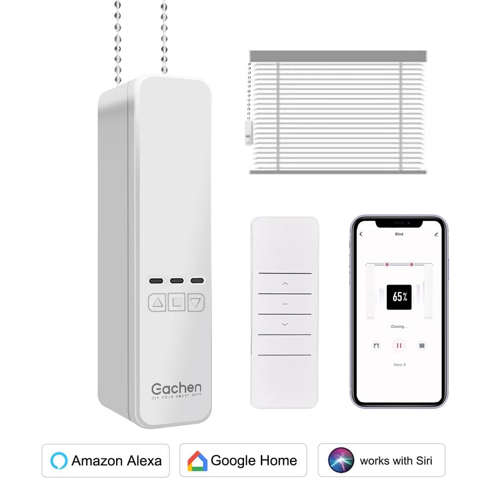 Motor Inteligente WIFI RF Tuya Smart con Batería de respaldo