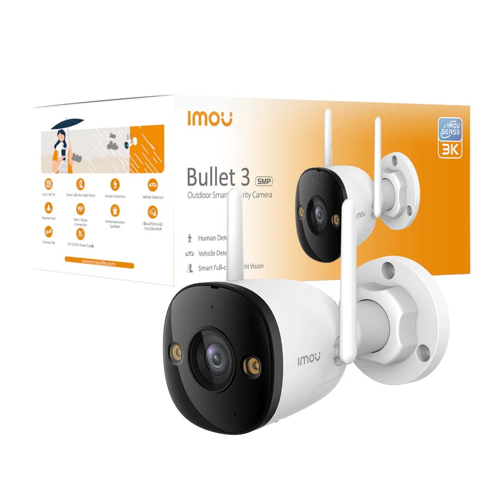 CAMARA IP WIFI IMOU BULLET 3 DE 5MP EXTERIOR